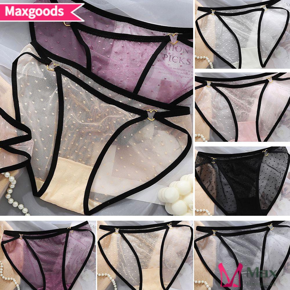 Quần Lót Không Đường May Lưng Thấp Trong Suốt Quyến Rũ Cho Nữ