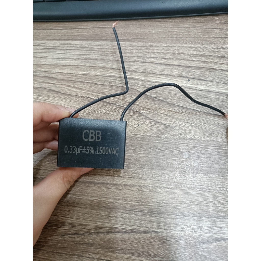 Tụ CBB61 0.33uF 5% 1500VAC , Tụ CBB61 0.33uF 5% 1500VAC