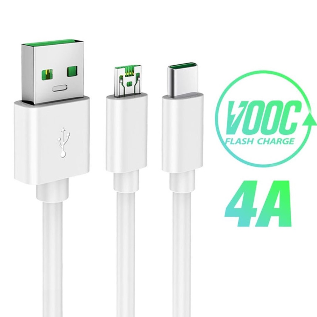 Sạc nhanh Oppo kèm dây sạc Oppo 20W Type C và Micro VOOC R17 chính hãng VINZY Bảo hành 6 tháng lỗi 1 đổi 1