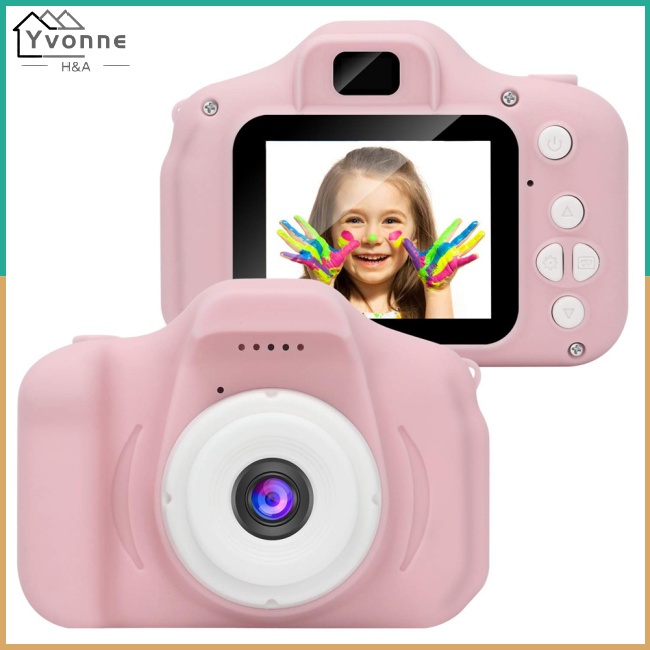 Máy Quay Video Kỹ Thuật Số Mini Thông Minh Hd Có Thể Sạc Lại Dành Cho Trẻ Em