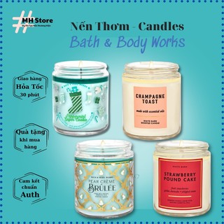 Nến thơm 1 bấc bath & body works - nhiều mùi thơm & hot 198g
