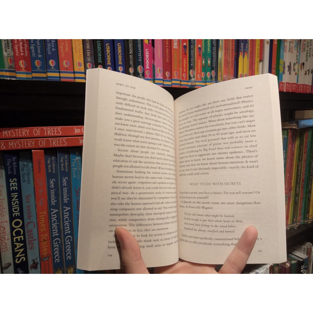 Sách - Zero To One by Peter Thiel