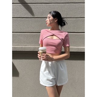 AOKI | Maki Top | Áo croptop chất thun tăm