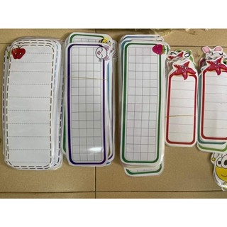 Bảng phụ A3 A4 - Bảng trắng kẻ oly cấp tiểu học. Bảng ép plastic.