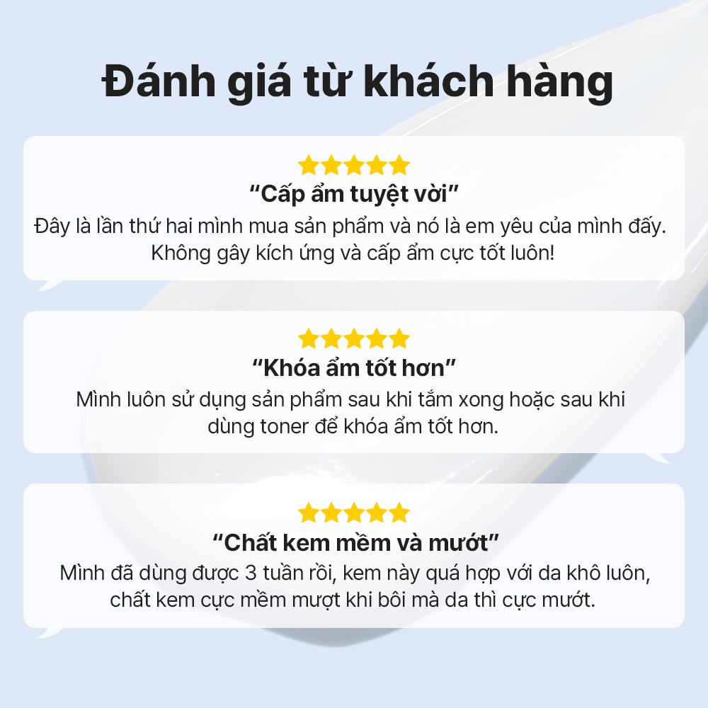 Kem dưỡng ẩm da COSRX Hyaluronic Acid Intensive Cream cao cấp 100ml