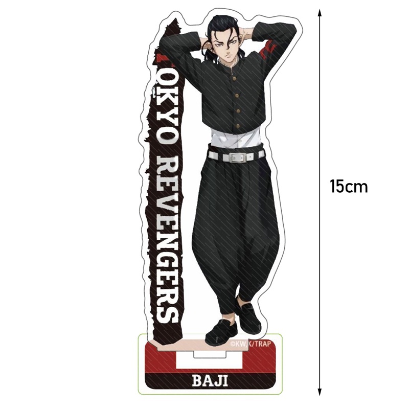 Js Mô Hình Anime Haitani Ran Cosplay Tokyo Revengers Đứng Acrylic Trang Trí Bàn Làm Việc