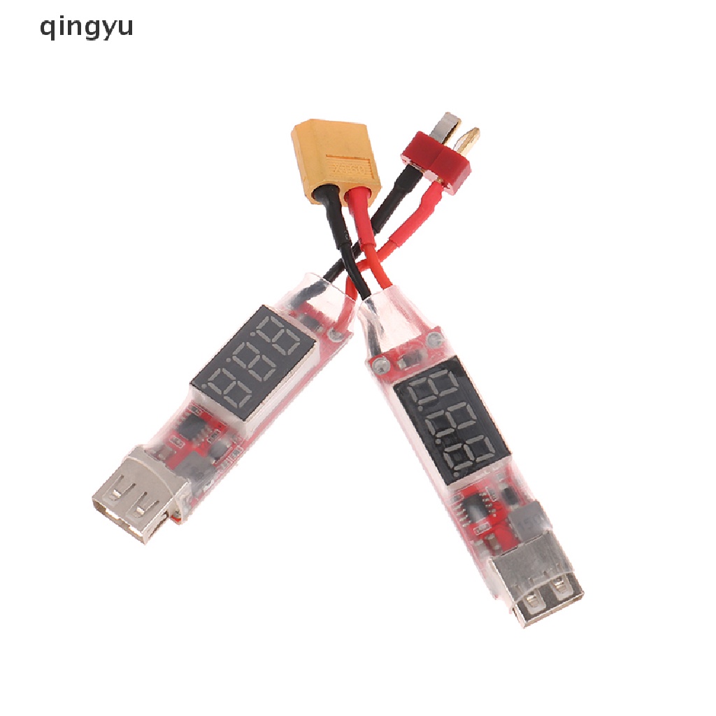 Bộ Chuyển Đổi Phích Cắm qingyu 2S-6S Lipo XT60 / T Sang Cổng Sạc USB