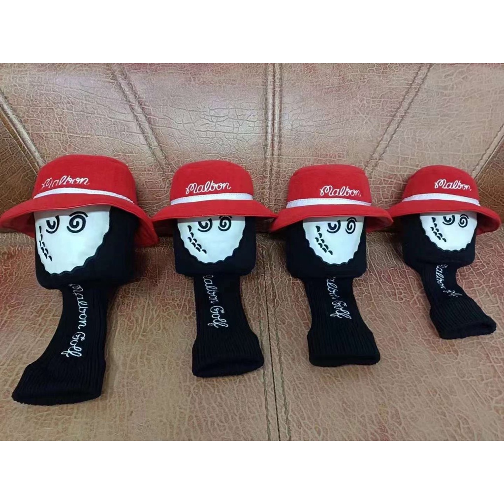 Cover golf malbon vải bền bỉ new shop golf hồng nhung