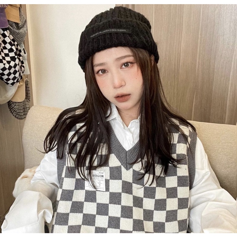 Áo Gile len  Unisex Form rộng ( GILE LEN )