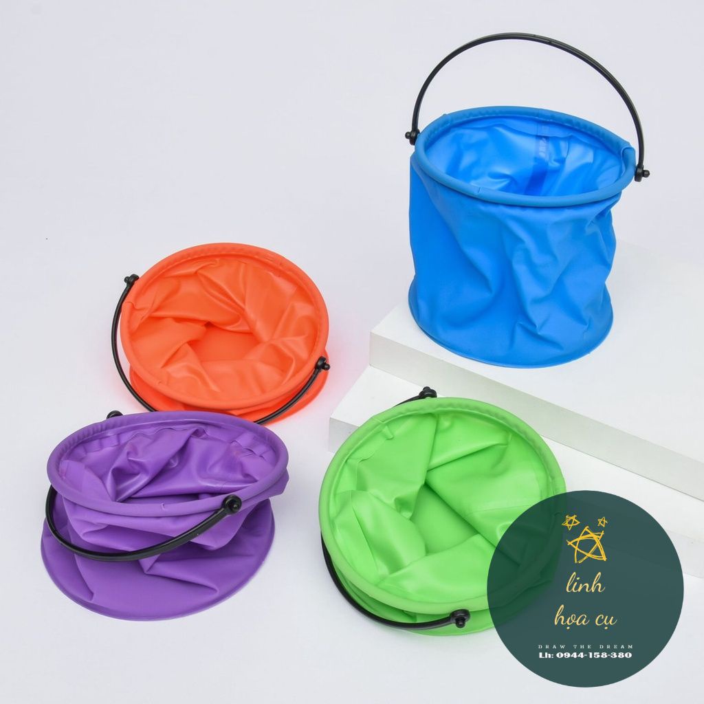 xô rửa cọ vẽ