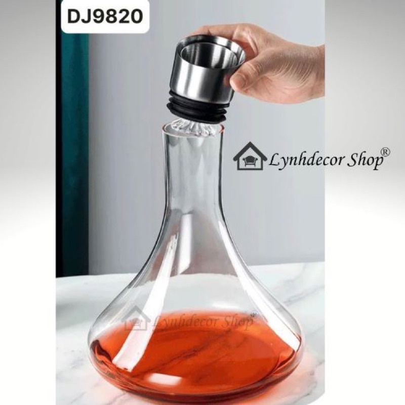 Bình Decanter Phale Có Nắp LynhDecor DJ9820