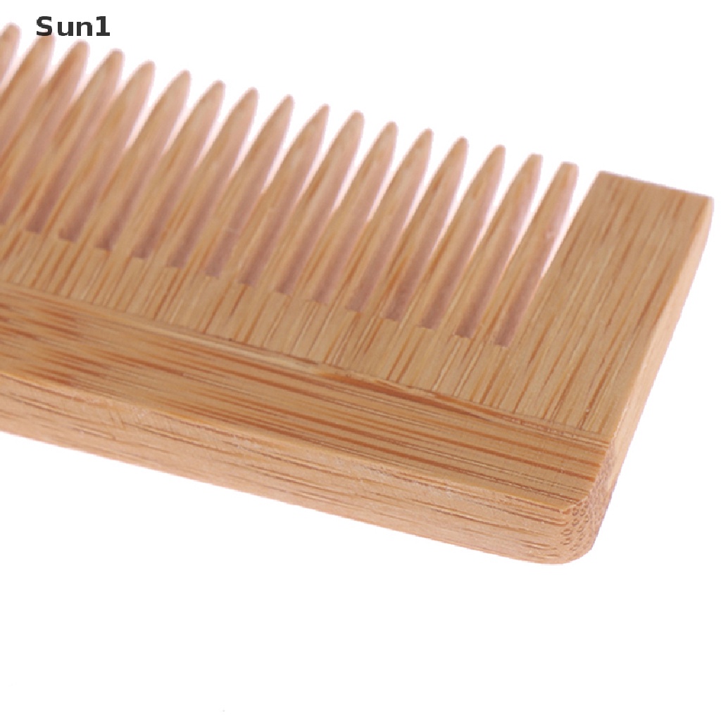 Lược Tre Chải Tóc Mát Xa Da Đầu Hiệu Quả Sun1 &gt; 1X