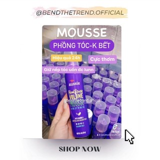 [AUTH-ĐỦ BILL] MOUSSE AUSSIE INSTANT VOLUME LÀM PHỒNG GIỮ NẾP TÓC