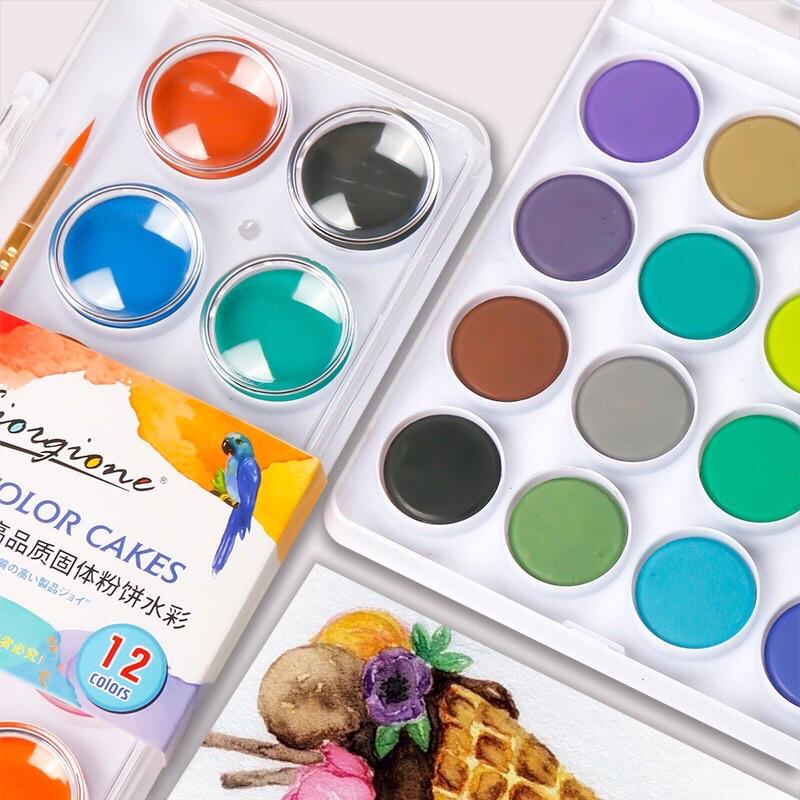 Màu nước Giorgione 24/36/48 màu