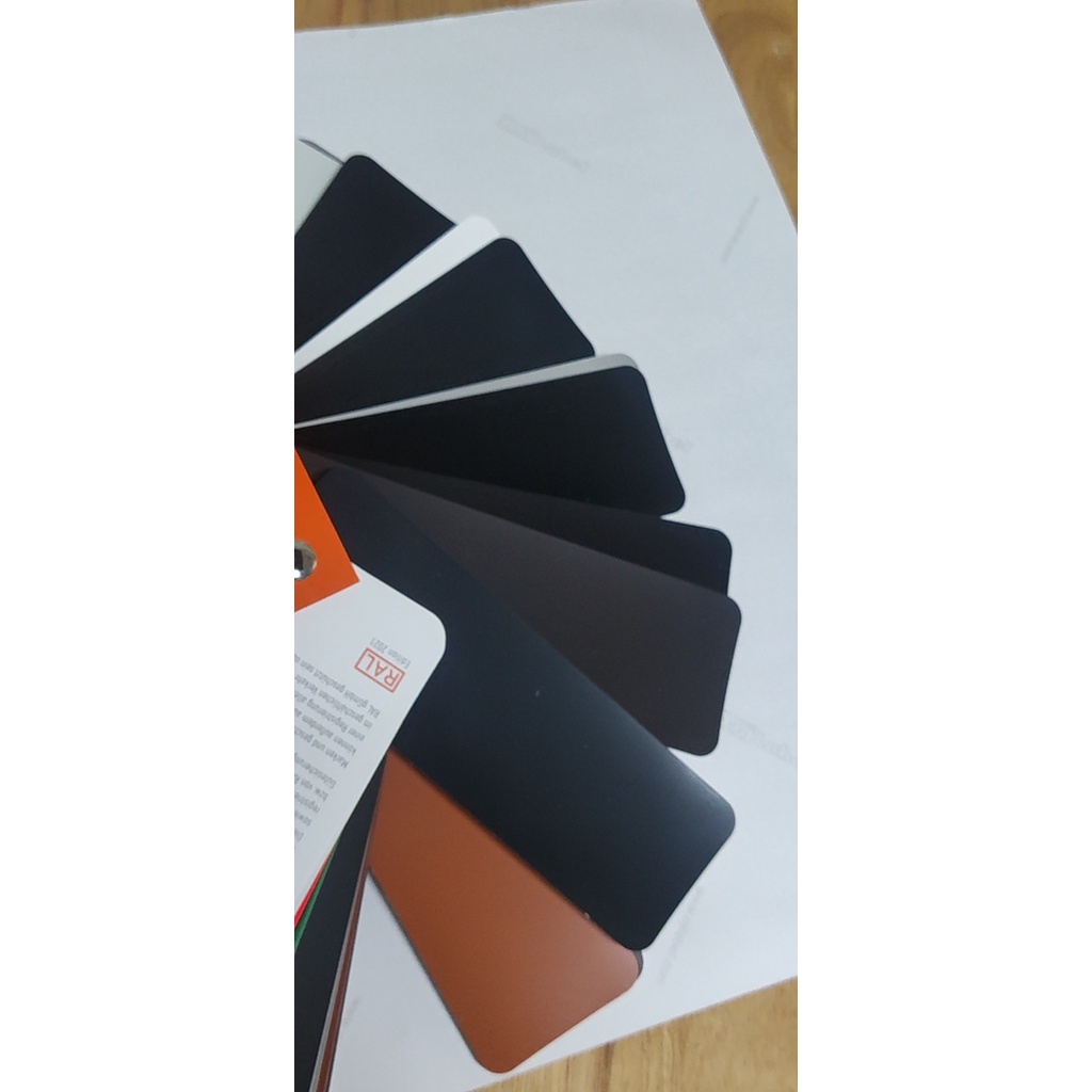 Cây màu RAL K5, bảng so màu dùng cho sơn dầu, epoxy