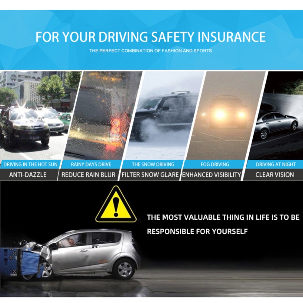 Kính Mát Chống Tia UV400 AIELBRO Dùng Cho Các Hoạt Động Đạp Xe Ngoài Trời