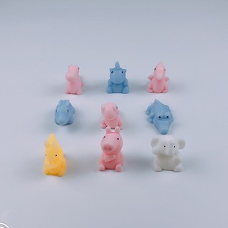[siêu rẻ ] SET 3 Đồ Chơi Squishy Mochi Dẻo Hình Thú Dễ Thương