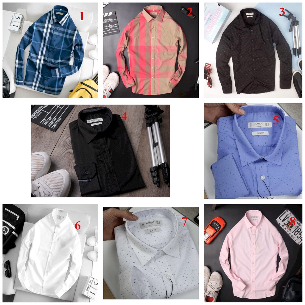 Sơ mi nam lẻ size giảm giá