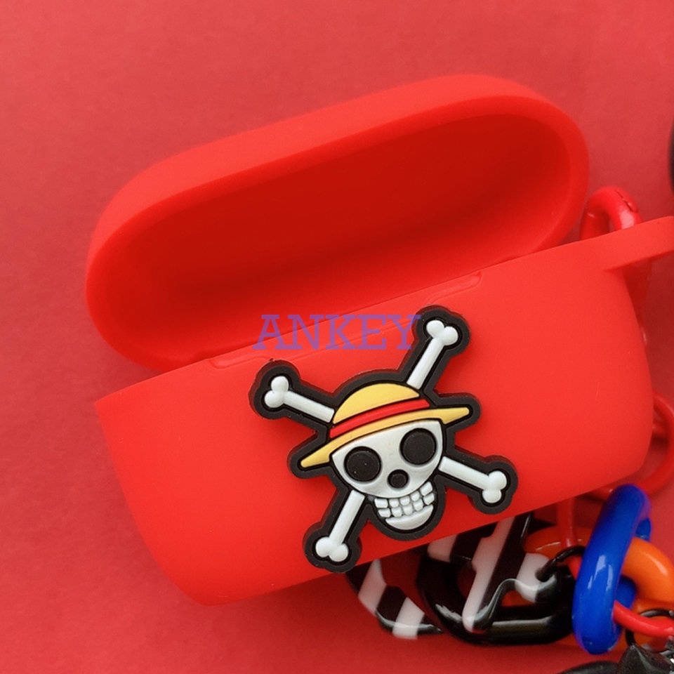 Jabra Elite 5 4 Active 3 2 E3 E2 85T 75T 65T Cute Skull Cartoon Silicone Cover Case Wireless Headphone Case Bluetooth Earphone Charging Box Shell Headset Box
