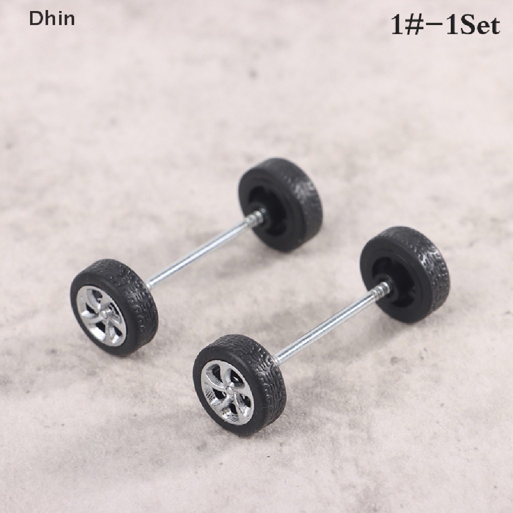 1 Bộ Bánh Xe Cao Su Tỉ Lệ 1: 64 Dành Cho Xe Hơi Đồ Chơi