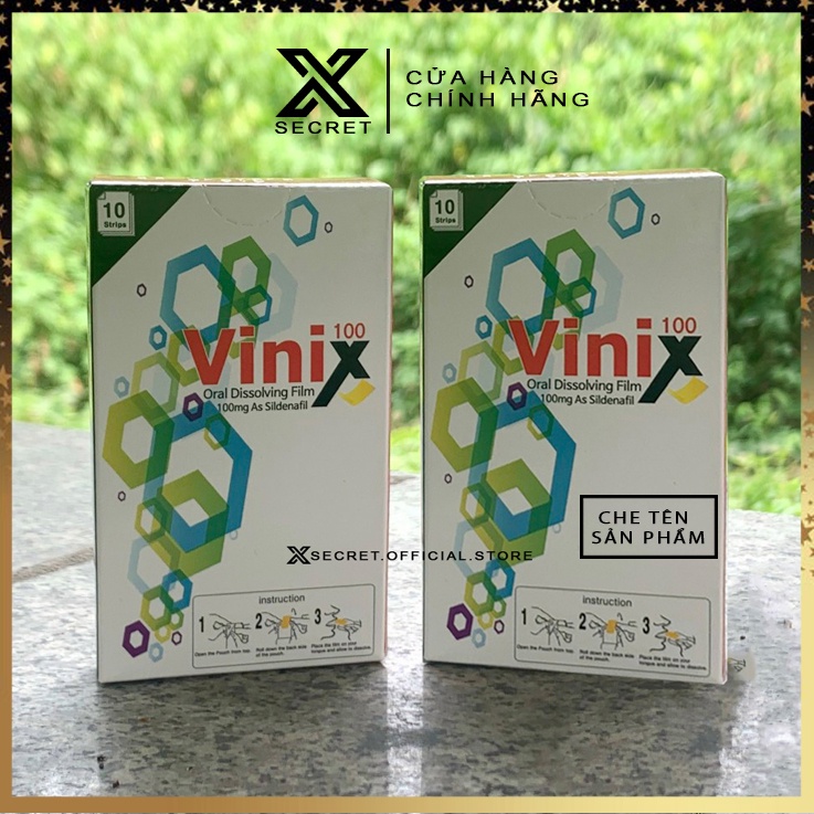 Tem ViniXXX Hàn Quốc Chính Hãng 1 Hộp 10 Tem [CHE TÊN]