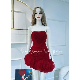 Đầm Body Đuôi Cá Lưới (Hình sàn chụp thật)