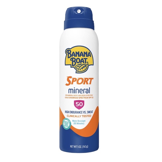 XỊT CHỐNG NẮNG KHOÁNG CHẤT BANANA BOAT 142g - hàng nhập Mỹ