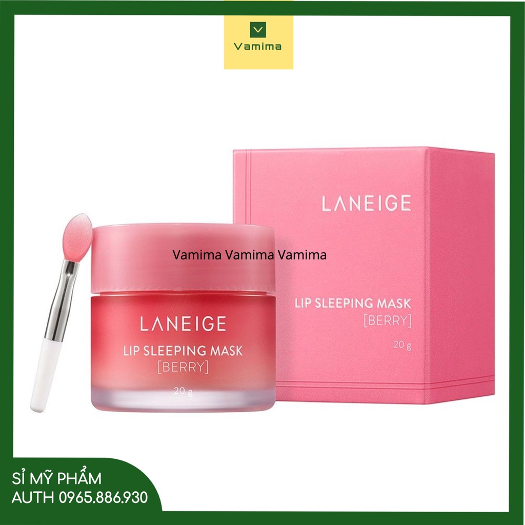 Mặt nạ ngủ môi Laneige 20g giảm thâm dưỡng môi cấp ẩm dưỡng ẩm chống lão hóa - Vamima Cosmetic