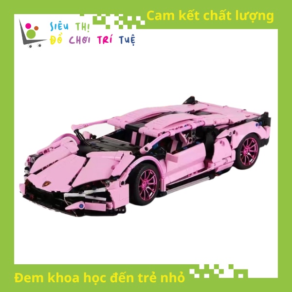Non Lego Technic Mô Hình Siêu Xe Lamborghini Sian EKP37 Tỷ Lệ 1:14 Đồ Chơi Lắp Ráp Phát Triển Trí Tuệ