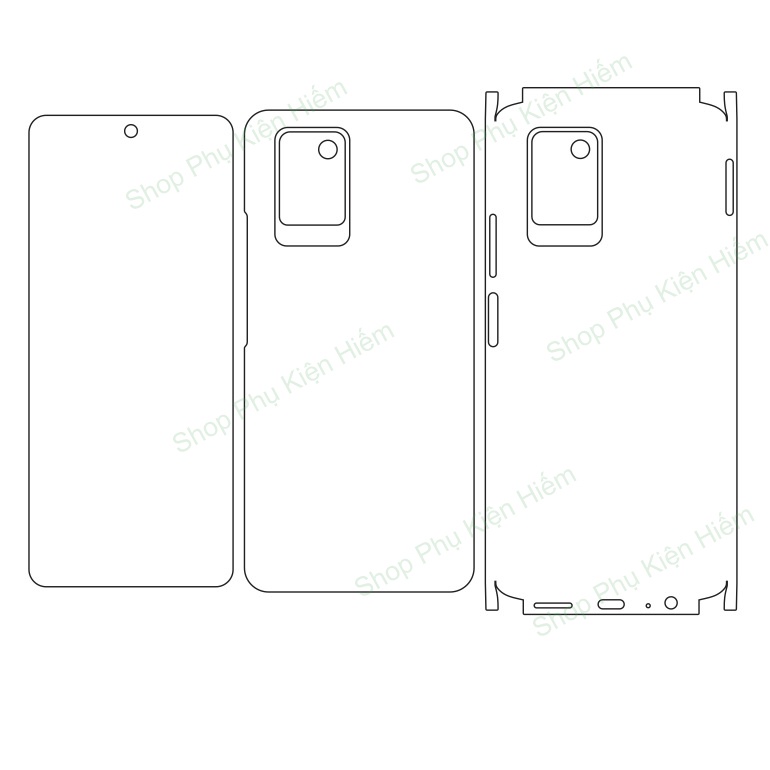 Dán PPF full viền Infinix Note 10 Pro - Tặng dán camera