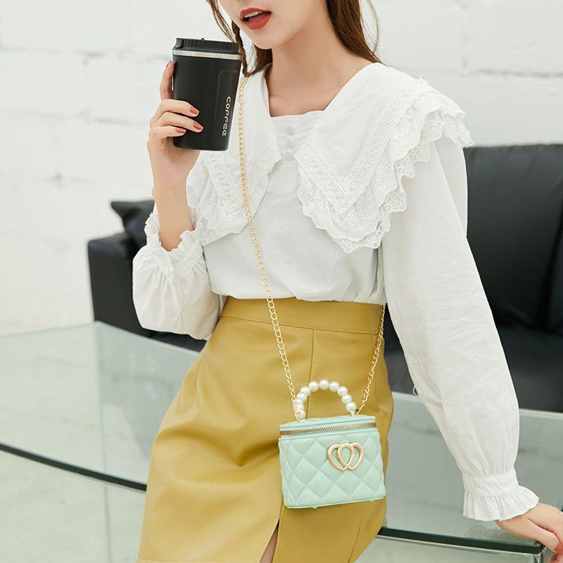 PVN57252 Túi Xách Đeo Chéo Đính Hạt Thời Trang Mới 2022 Dành Cho Nữ