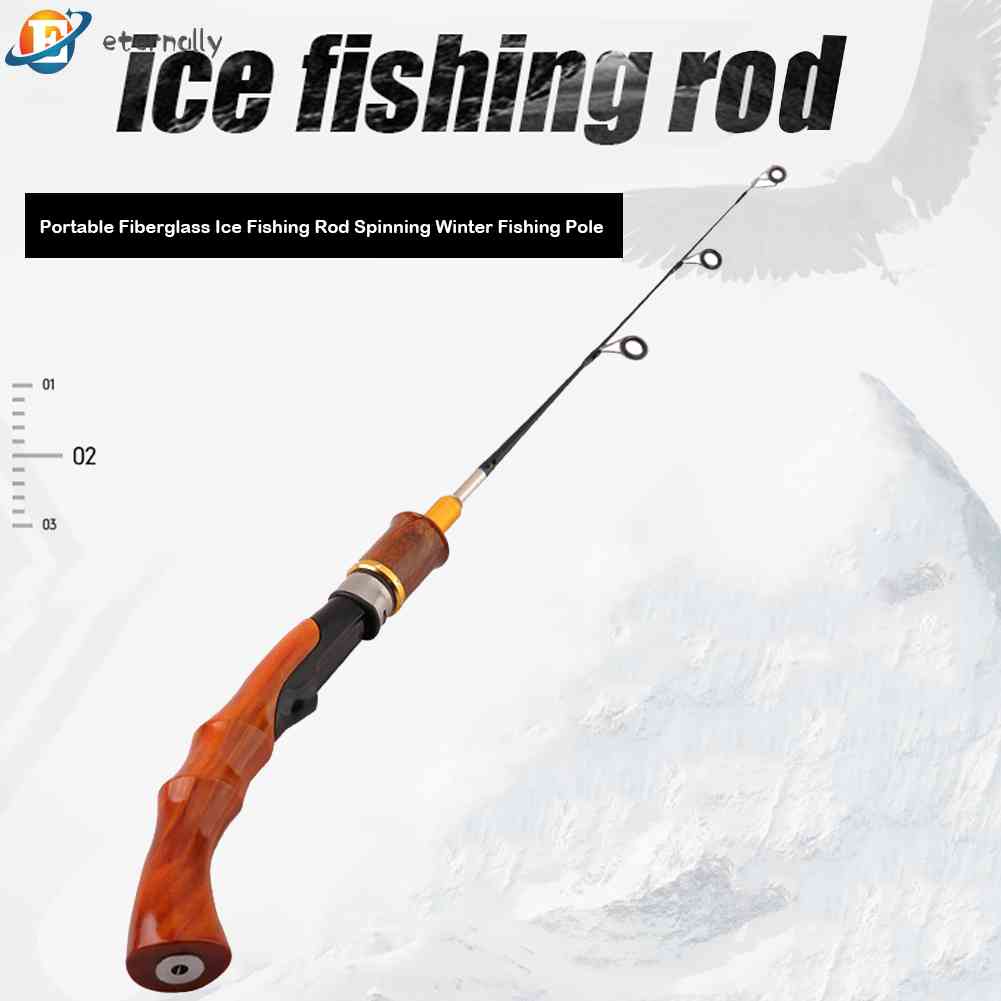 Cần Câu Cá Mùa Đông Bằng Sợi Thủy Tinh