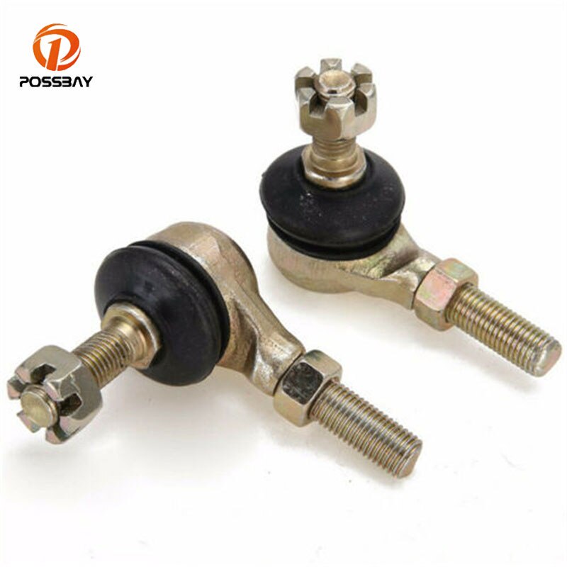 POSSBAY 2 Chiếc Kim Loại M10 Tie Rod Ball Joint Kits Đa Năng Cho 50 / 70 / 90 / 110 / 125 / 150 / 20