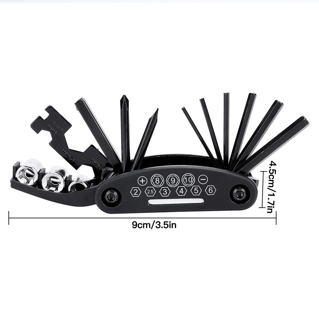 Bộ Dụng Cụ Sửa Xe Đạp 16 Trong 1