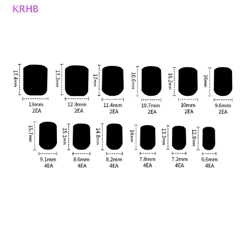 Set 24 Móng Tay Giả Trang Trí Tiệc Cưới Kèm Keo Dán Mới