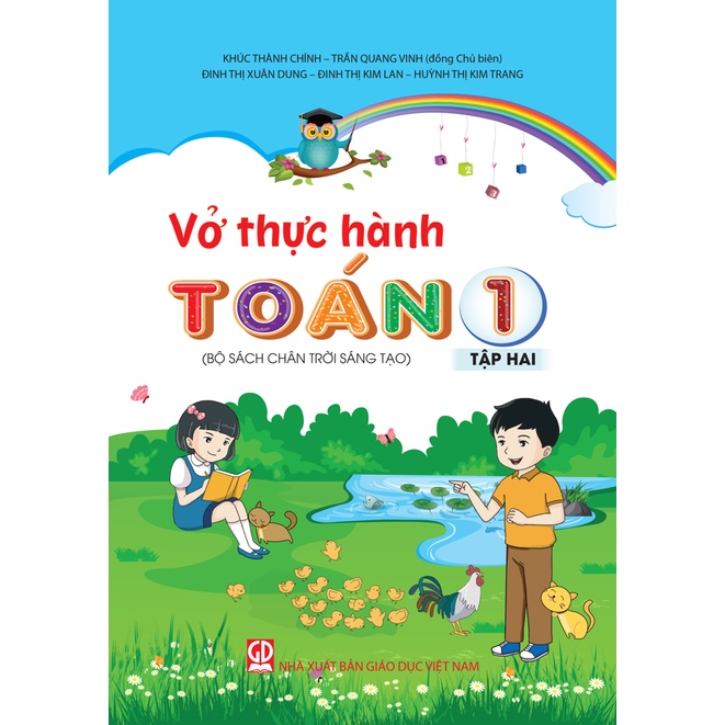 Sách tham khảo - Vờ thực hành Toán lớp 1 - Tập 2 (Dành cho bộ Chân trời sáng tạo)