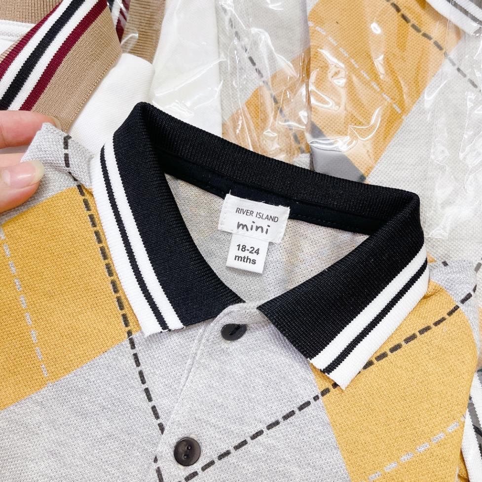 SET 2 ÁO POLO CHO BÉ - PHỐI MÀU