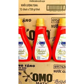 Nước giặt OMO matic+Comfor phiên bản giới hạn 720gr