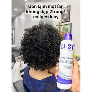 Thuốc uốn lạnh Lusy Collagen 2 in 1 không cần dập