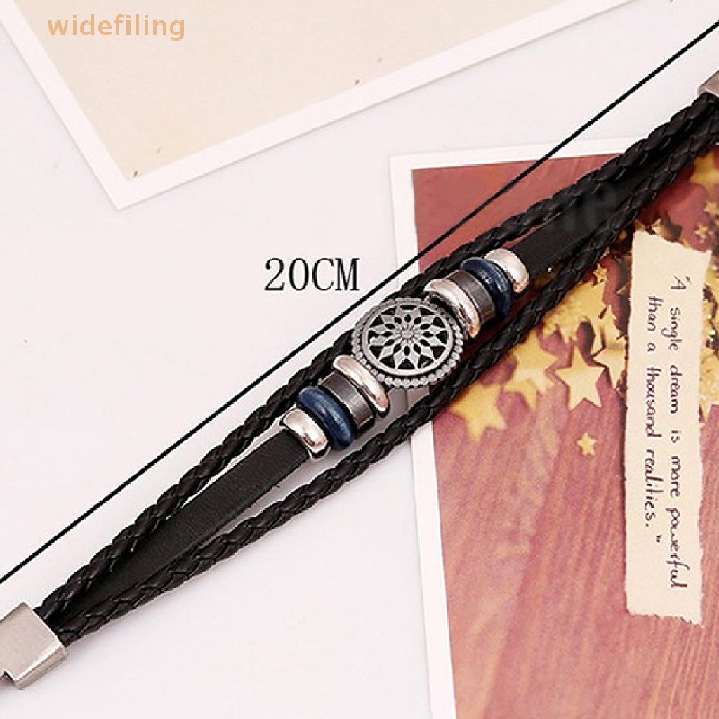 Vòng Tay Da PU Bản To Đính Mặt Hình Vô Cực Phong Cách Punk Cá Tính