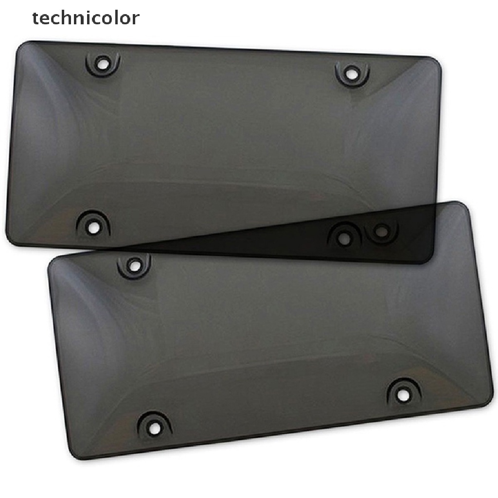 Technicolor d Khung Bảo Vệ Biển Số Xe Hơi Phẳng Màu Trong Suốt TYG