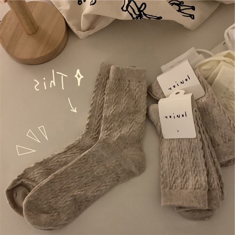 Tất Ống Mỏng Thoáng Khí Thời Trang Dành Cho Nữ JP HB