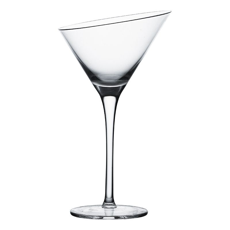 Cocktail Triangle Cup Glass Wine Glass Crystal Goblet Champagne Bar Glass Cup Classical Bartender/ma