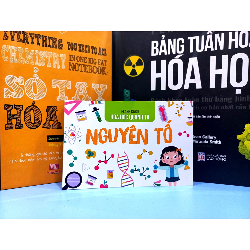 Sách Flash Card Hóa Học Quanh Ta - Nguyên Tố