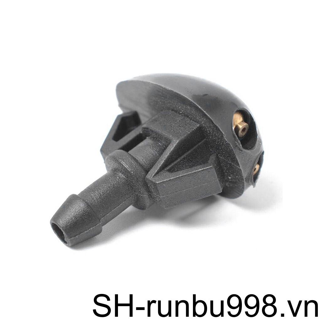 1 Cặp Vòi Phun Nước Rửa Kính Chắn Gió Xe Hơi Bằng ABS Thay Thế Tháo Rời Được