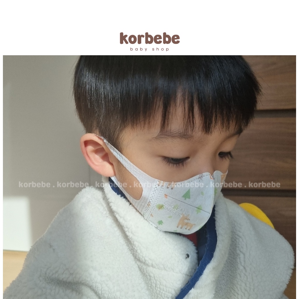 Khẩu trang 3D cho bé Green Finger My Kids 3D Mask Hàn Quốc