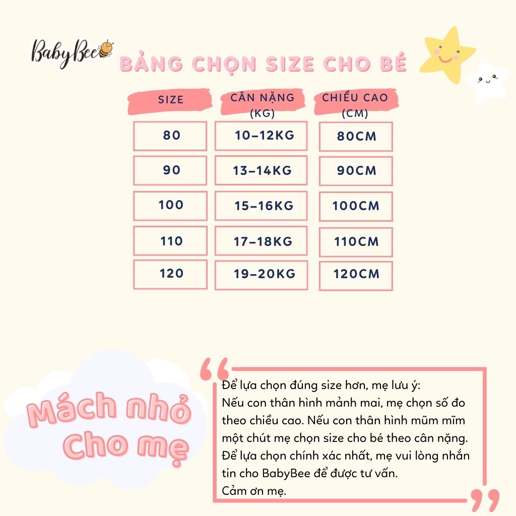 Áo sơ mi bé trai Hàn Quốc BabyBee áo bé trai size đại 10-20kg họa tiết caro SM22