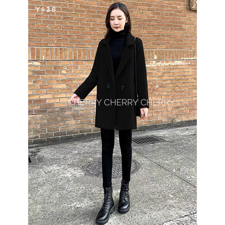 Áo dạ đáng dài Y41