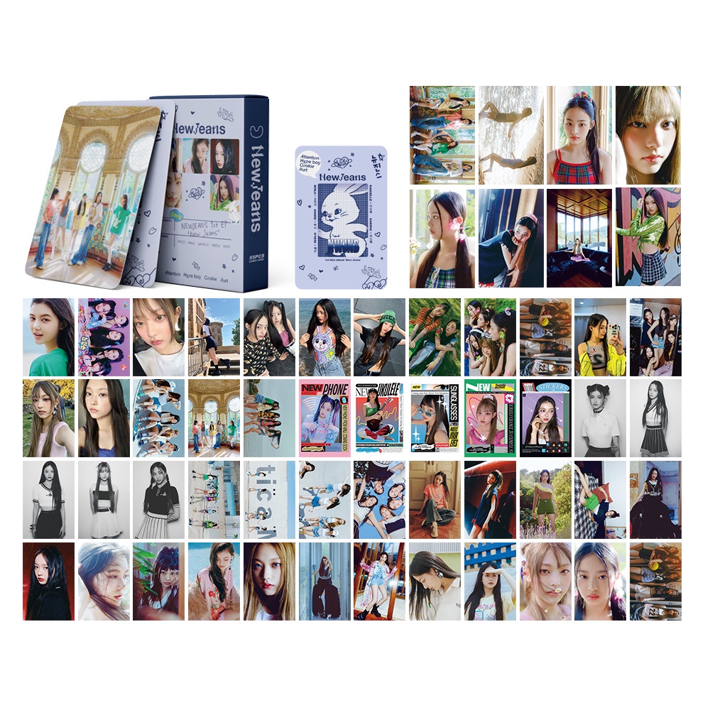 Kpop NewJeans Album《New Jeans》Photocard MINJI Lomo Card