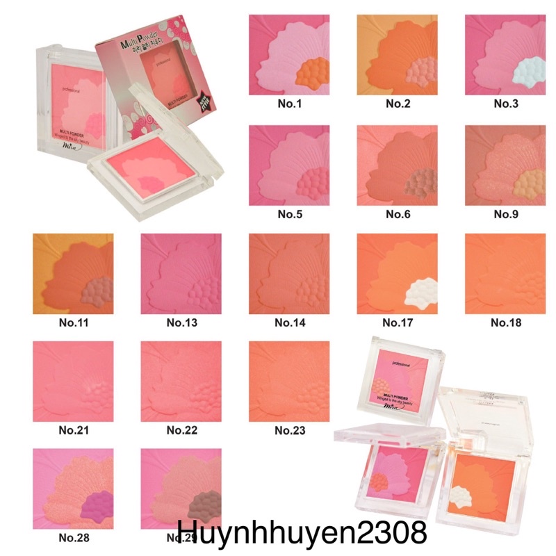 Phấn má hồng Mira
